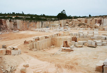 Moca Cream Limestone Quarry