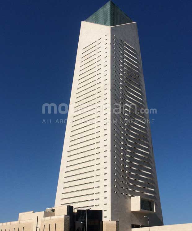 Central Bank of Kuwait - Moca Cream limestone