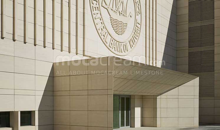 Central Bank of Kuwait - Moca Cream limestone