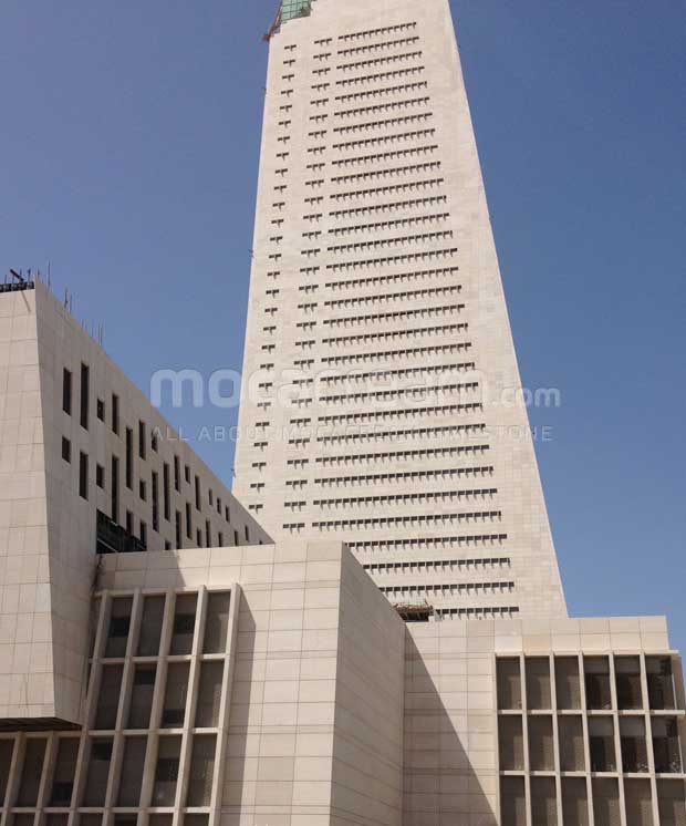 Central Bank of Kuwait - Moca Cream limestone