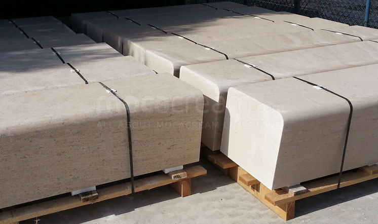 Moca Cream limestone stonework