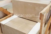 Moca Cream limestone packaging