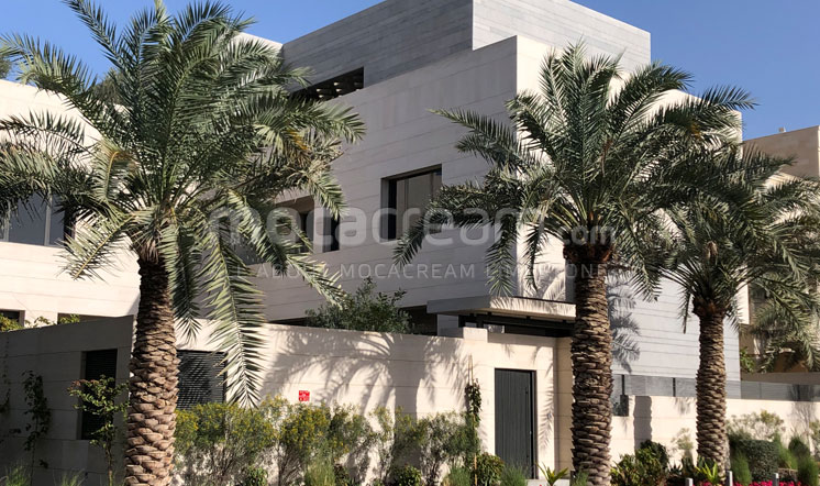 Moca Cream limestone - Villa in Kuwait