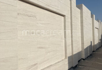 Moca Cream villa cladding in Abu Dhabi